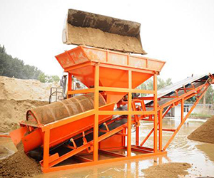 提高筛沙机械设备工作效率的方法
